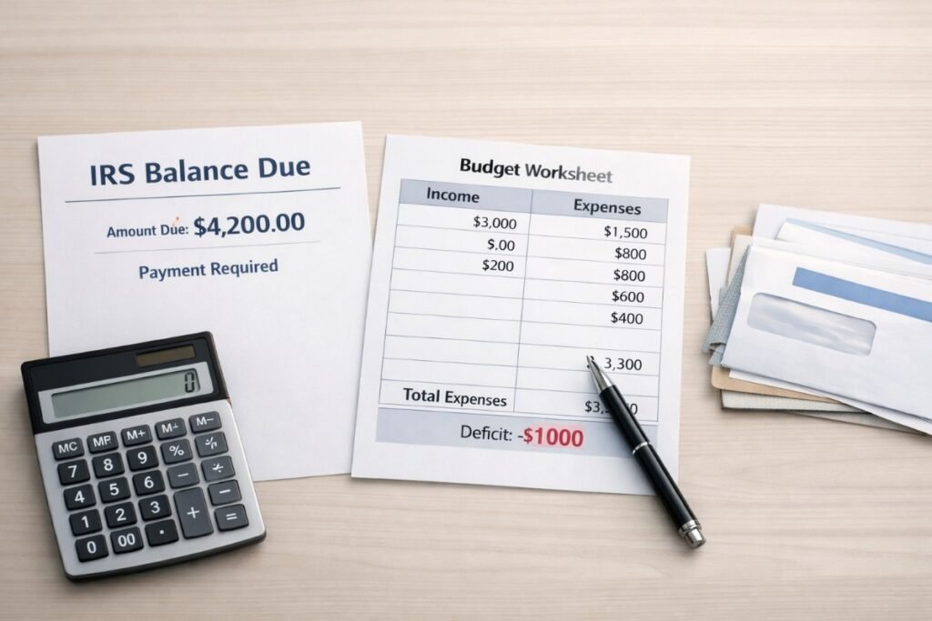 Cant pay your IRS tax bill