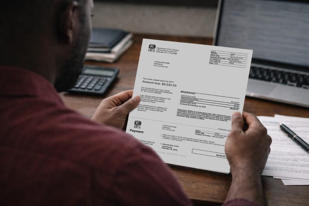 IRS Tax Notice CP501