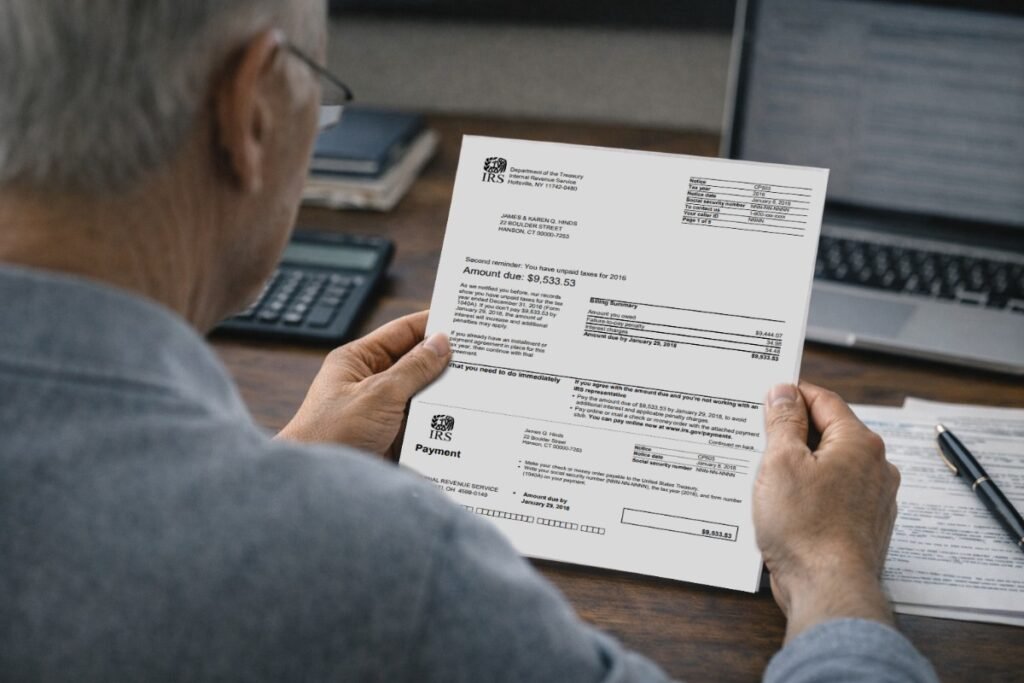 IRS Tax Notice CP503